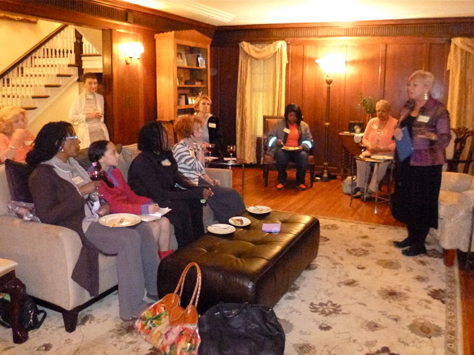 April 2014, meeting at Teresa’s lovely home.