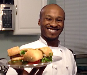 DeJuanne Johnson presents a torta
