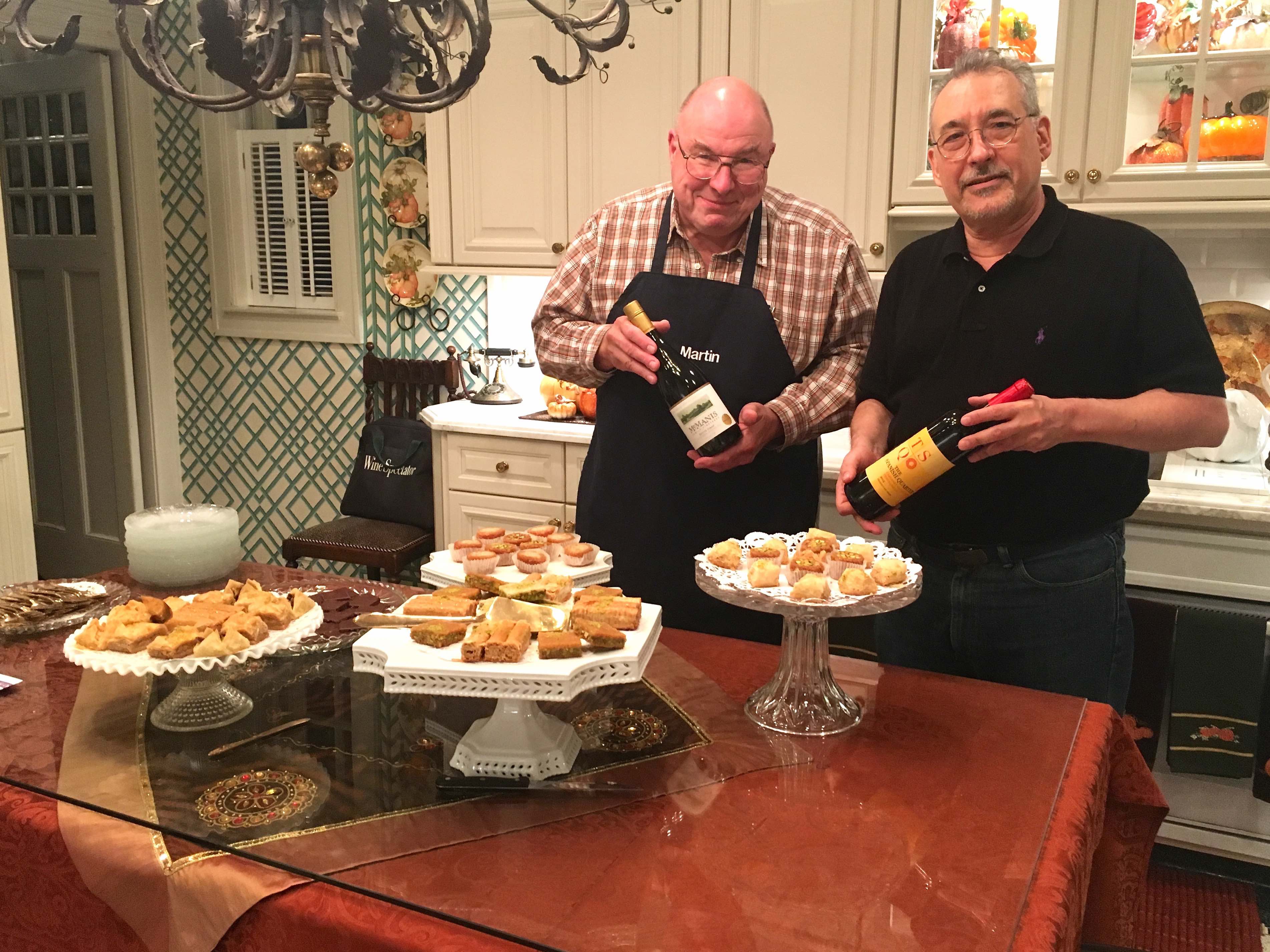 Our experienced sommeliers, Keith Martin and Michael Strizich